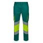 Pantalon stretch bicolore avec bande segmentée Haute Visibilité VELILLA