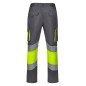 Pantalon stretch bicolore avec bande segmentée Haute Visibilité VELILLA