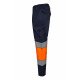 Pantalon stretch bicolore avec bande segmentée Haute Visibilité VELILLA 303008S