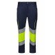Pantalon stretch bicolore avec bande segmentée Haute Visibilité VELILLA 303008S