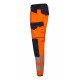 Pantalon stretch bicolore avec genouillères et bande segmentée Haute Visibilité VELILLA 303010S