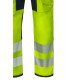 Pantalon stretch bicolore avec genouillères et bande segmentée Haute Visibilité VELILLA 303010S