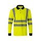 Polo bicolore manches longues Haute Visibilité VELILLA 305503