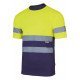 T-shirt technique bicolore manches courtes Haute Visibilité VELILLA 305506