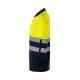 Polo bicolore manches courtes Haute Visibilité VELILLA 305504