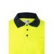 Polo bicolore manches longues Haute Visibilité VELILLA 305507