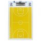 Tablette tactique double face 41 X 25 CM Basket-ball ZASTOR