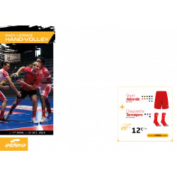 Pack LICENCE Volley/Hand short ATLANTIK + chaussettes TENNIS PRO ELDERA