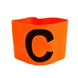 Brassard capitaine élastique senior Orange ZASTOR