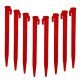 Lot de 8 chevilles en plastique SANDOR 21,5 x 2,5 cm ZASTOR 