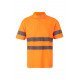 Polo coton manches courtes Haute Visibilité VELILLA 305512