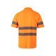 Polo coton manches courtes Haute Visibilité VELILLA 305512