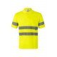 Polo coton manches courtes Haute Visibilité VELILLA 305512