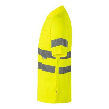 Polo coton manches courtes Haute Visibilité VELILLA 305512