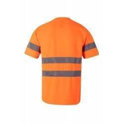 T-shirt technique manches courtes Haute Visibilité VELILLA