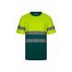 T-shirt coton bicolore manches courtes Haute Visibilité VELILLA 305613