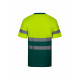 T-shirt coton bicolore manches courtes Haute Visibilité VELILLA 305613