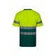 T-shirt coton bicolore manches courtes Haute Visibilité VELILLA 305613