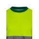T-shirt coton bicolore manches courtes Haute Visibilité VELILLA 305613