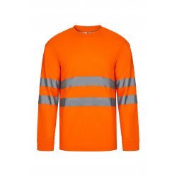 T-shirt coton manches longues Haute Visibilité VELILLA 305614