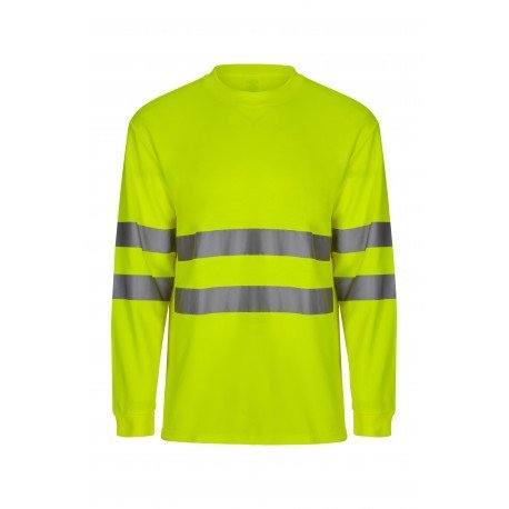 T-shirt coton manches longues Haute Visibilité VELILLA 305614