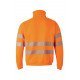 Sweat demi zippé avec bande segmentée Haute Visibilité VELILLA 305704