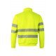 Sweat demi zippé avec bande segmentée Haute Visibilité VELILLA 305704