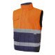 Gilet matelassé bicolore sans manches Haute Visibilité VELILLA 305902