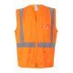 Gilet professionnel sans manches avec porte-identifiant Haute Visibilité VELILLA 305903