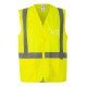 Gilet professionnel sans manches avec porte-identifiant Haute Visibilité VELILLA 305903
