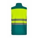 Gilet softshell bicolore Haute Visibilité VELILLA