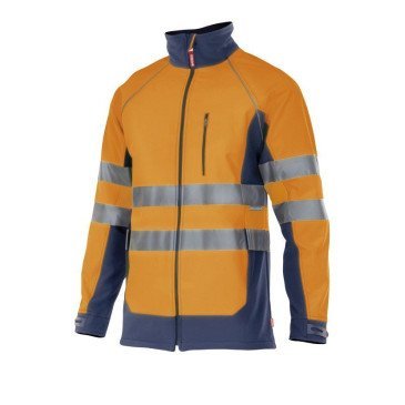 Blouson softshell bicolore Haute Visibilité VELILLA 306001