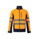 Blouson softshell bicolore Haute Visibilité VELILLA 306001