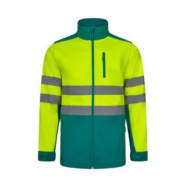 Blouson softshell bicolore Haute Visibilité VELILLA 306006