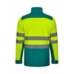 Blouson softshell bicolore Haute Visibilité VELILLA