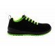Chaussures de sécurité basses SPEZIAL COLOURS S1P ESD SRC composite noir vert citron VPRO 707007L