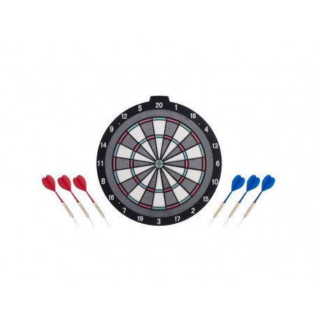 Cible de fléchettes à pointes plastiques Ø 45 cm De Faugères B154