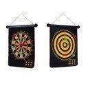 Jeu de fléchettes magnétiques Ø 38 cm De Faugères
