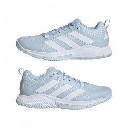 Chaussures ADIDAS COURT TEAM BOUNCE 2.0 femme Ice Blue Cloud White Cloud White