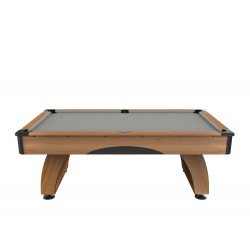 Billard Dallas 7 Coloris hêtre boisé tapis gris De Faugères