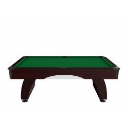 Billard Dallas 7 Coloris wengé boisé tapis vert De Faugères
