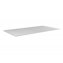Plateau dinatoire réversible compatible tables de jeu 7 pieds Coloris blanc boisé De Faugères