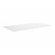 Plateau dinatoire réversible compatible tables de jeu 7 pieds Coloris blanc laqué De Faugères A043