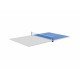 Plateau dinatoire réversible Ping Pong avec accessoires compatible tables de jeu 6 pieds Coloris blanc laqué De Faugères C067