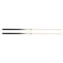 Set de 2 queues de billard en ramin 145 cm De Faugères B090