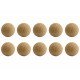Lot de 10 balles de babyfoot Ø 35 mm en liège De Faugères B100