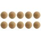 Lot de 10 balles de babyfoot Ø 35 mm en liège De Faugères