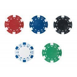 Mallette de poker 500 jetons 14 gr Modèle Végas DF SPORTS