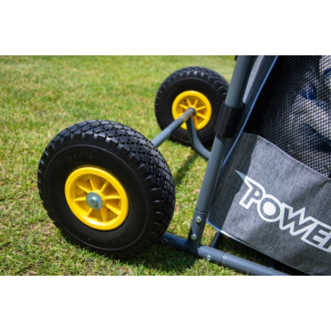 Chariot d'équipement Football POWERCART Gris POWERSHOT 