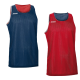 MAILLOT REVERSIBLE BASKETBALL SANS MANCHES ARO JOMA ROUGE/BLANC